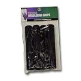 Bike Gear Racing Foam Handlebar Grips (Black, 4-Piece)