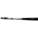 Size 2 Royal Sable Long Handled Series 5590 Long Flat Artist Paint Brush By Royal...