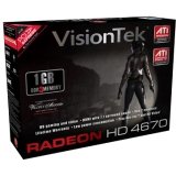 VisionTek Radeon HD 4670X2 2GB DDR3 PCIe Quad DVI
