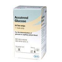 Accutrend Plus Glucose Strips 50 ea