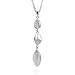 Sterling Silver Drop Pendant w/ 18 Chain