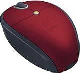 Logicool MCO-30RD コードレスミニオプティカルマウス ガーラレッド
