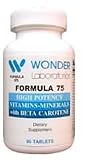 High Potency Vitamins-Minerals with Beta Carotene - 90 Tablets -#7599