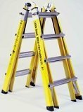 Model 17 1A Fiberglass Ultra-Lite Little Giant Ladder 10717 - Includes FREE Work Platform!