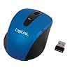 LogiLink Maus ID0046 Optisch Mini Funk Maus (2,4GHz, 1600dpi) blau