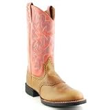 Ariat Ladies 'Cobalt XR Pro' - Taupe and Rose by Ariat