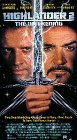 Highlander 2: Quickening by Hemdale Home Video