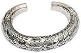 Womens Sterling Silver Jewellery Bracelet in Adjustible Indian-Style (brclt145)