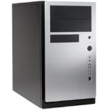  : Black & Silver Micro Atx Tower EA-380 High Eff Psu 80PLUS Certifd