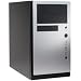 Electronics : Black & Silver Micro Atx Tower EA-380 High Eff Psu 80PLUS Certifd