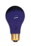 75 Watt A19 Incandescent Black Light Blue - Reptile