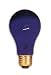 75 Watt A19 Incandescent Black Light Blue - Reptile