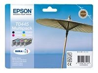 Epson Durabrite T0445 Inkjet Cartridge MultiPack - T04454020 (Pack 4)