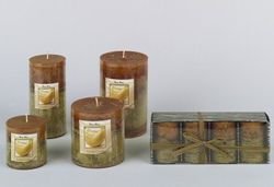4erSZ Duftkerze Honey 5*7,5cm