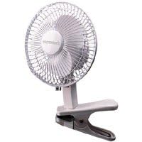 Micromark MM30132 6" Clip on Desk Fan White