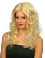 Childrens Toyshop  Toys : Fancy Dress - Glamour Wig - Blonde - Long Curls