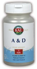 A & D 10,00 IU/400 IU - 100 - Softgel