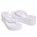 Isotoner ESNY Wedding Flip Flops with Satin Straps