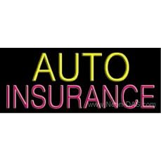 Auto Insurance Outdoor Neon Sign 13 x 32