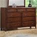 Hillary And Scottsdale Contemporary 9 Drawer Dresser