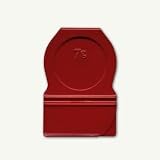 7gypsies 12134 Circle Metal Index Tabs Red