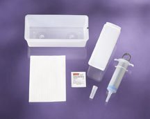 Contro-Piston Irrigation Syringe, Includes: Rigid Tray, Iodophor Pad, Sq. Jar, Drape and CSR Wrapping (20 Each/Case)