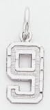 Small #9 Charm - WSN09