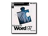 Microsoft Word 97 - ( v. 97 ) - complete package - 1 user - CD - Win - English