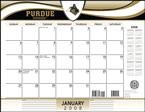 Purdue Boilermakers 2008 Desk Pad - Sports Calendars