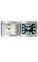 Emporio Armani AR6003 Dual Time Dial Double Desk Alarm Clock