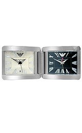 Armani Double Desk Alarm Clock AR6003