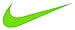 Nike Swoosh Logo Vinyl Sticker Decal-LimeGreen-4 Inch