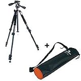 Vanguard Alta + 224CP Carbon Fiber Tripod with PH-22 Panhead,Tripod Bag, Maximum Height 51-1/8, Supports 6.6 lbs