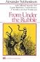 From Under the Rubble (University Press of America)