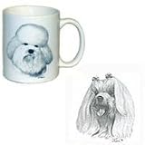 Maltese Coffee Mug, Porcelain by Rosalinde (11 oz.)