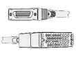 Cisco Systems V.35 Serial Cable Dte Male 10-Feet