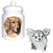 Chihuahua, Longhair Cookie Jar, Porcelain by Rosalinde (10' X 7')