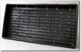 5 Pack of Durable Black Plastic Growing Trays (with holes) 21 x 11 x 2 - Planting Seedlings, Flowers, Wheatgrass