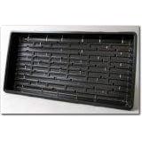 5 Pack of Durable Black Plastic Growing Trays (with holes) 21 x 11 x 2 - Perfect for... by 
