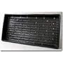 5 Pack of Durable Black Plastic Growing Trays (with holes) 21" x 11" x 2" - Planting Seedlings, Flowers, Wheatgrass