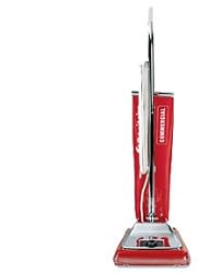 Quick Kleen Commercial Vacuum w/Vibra-Groomer II 17.5 lbs Red