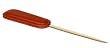Tan Leather Letter Opener (Gold)