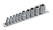 3/8 F-Type Star Socket - 11 Pieces