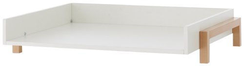 Herlag H1923-0001 Wickelplatte f&uuml;r Kommode Alex, 100 x 23 x 77 cm, 2-fach h&ouml;henverstellbar Preisvergleich