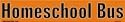 Homeschool Bus bumper sticker