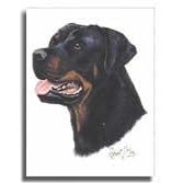 Rottweiler Garden Flags