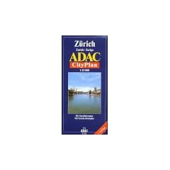 ADAC Stadtplan Z�rich 1 : 14 000 - 35 000.