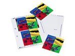 Avery 15-Inserts 08843 Glossy White CD/DVD Jewel Case Ins for Afterburner