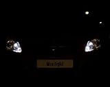 Produkt-Bild: Multichip 8 SMD LED Standlichter, BAX9S H6W, CanBus kompatibel, Farbe:Wei&szlig;