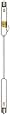 EISCO Premium Spectrum Tube, 26cm Height, Nitrogen (N)